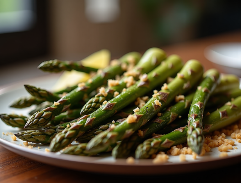Crispy Air Fryer Asparagus Recipe | Easy Healthy Side Dish