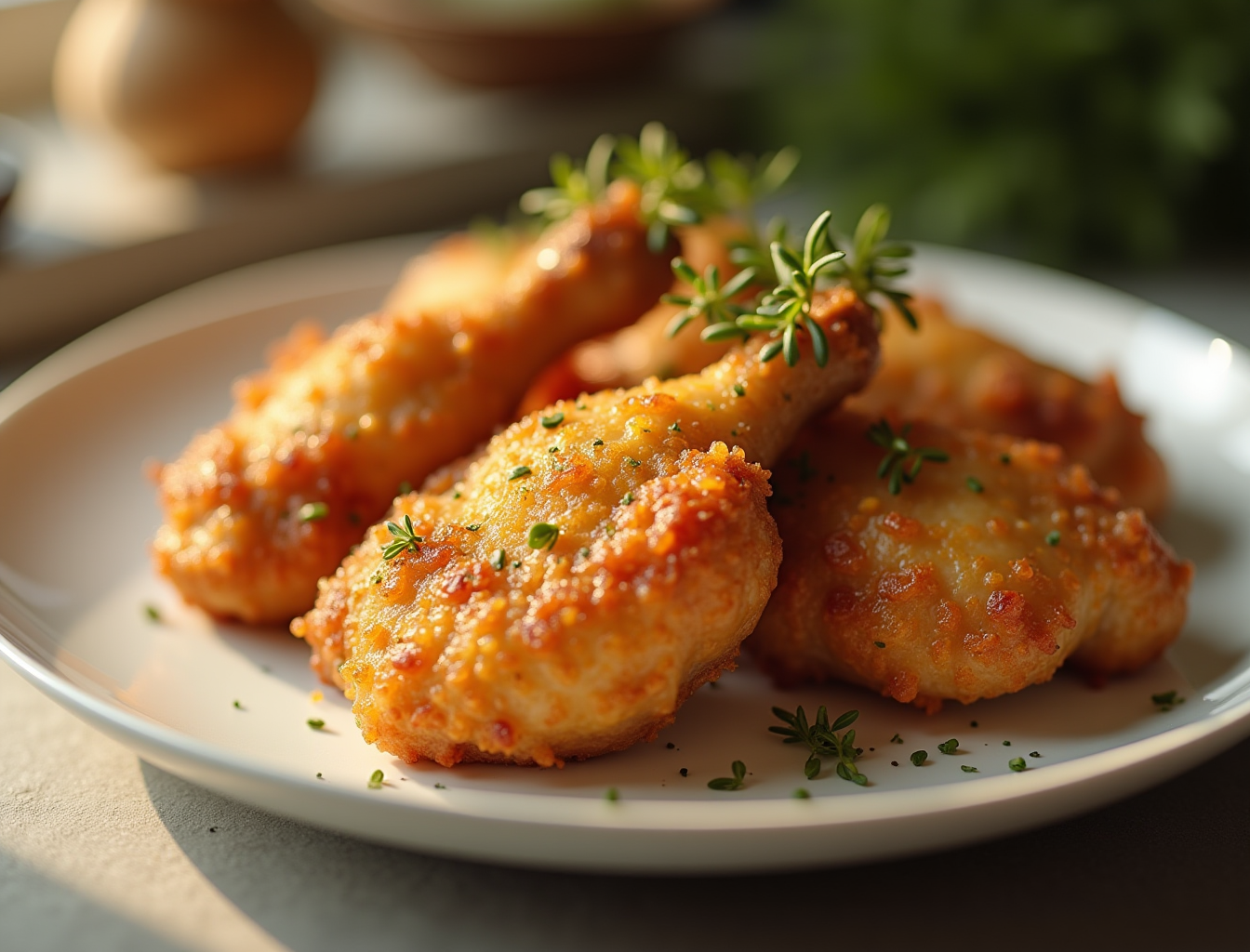 Air Fryer Chicken Thighs | Crispy, Juicy Recipe (No Oil Needed!)