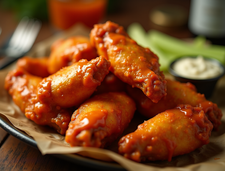 Crispy Air Fryer Chicken Wings Recipe (No Oil!)”