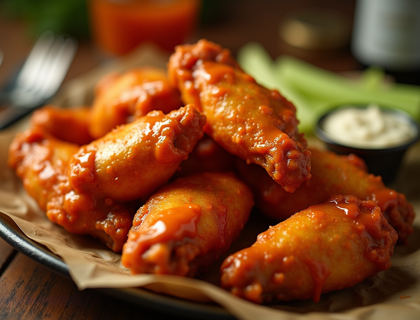 Crispy Air Fryer Chicken Wings Recipe (No Oil!)”