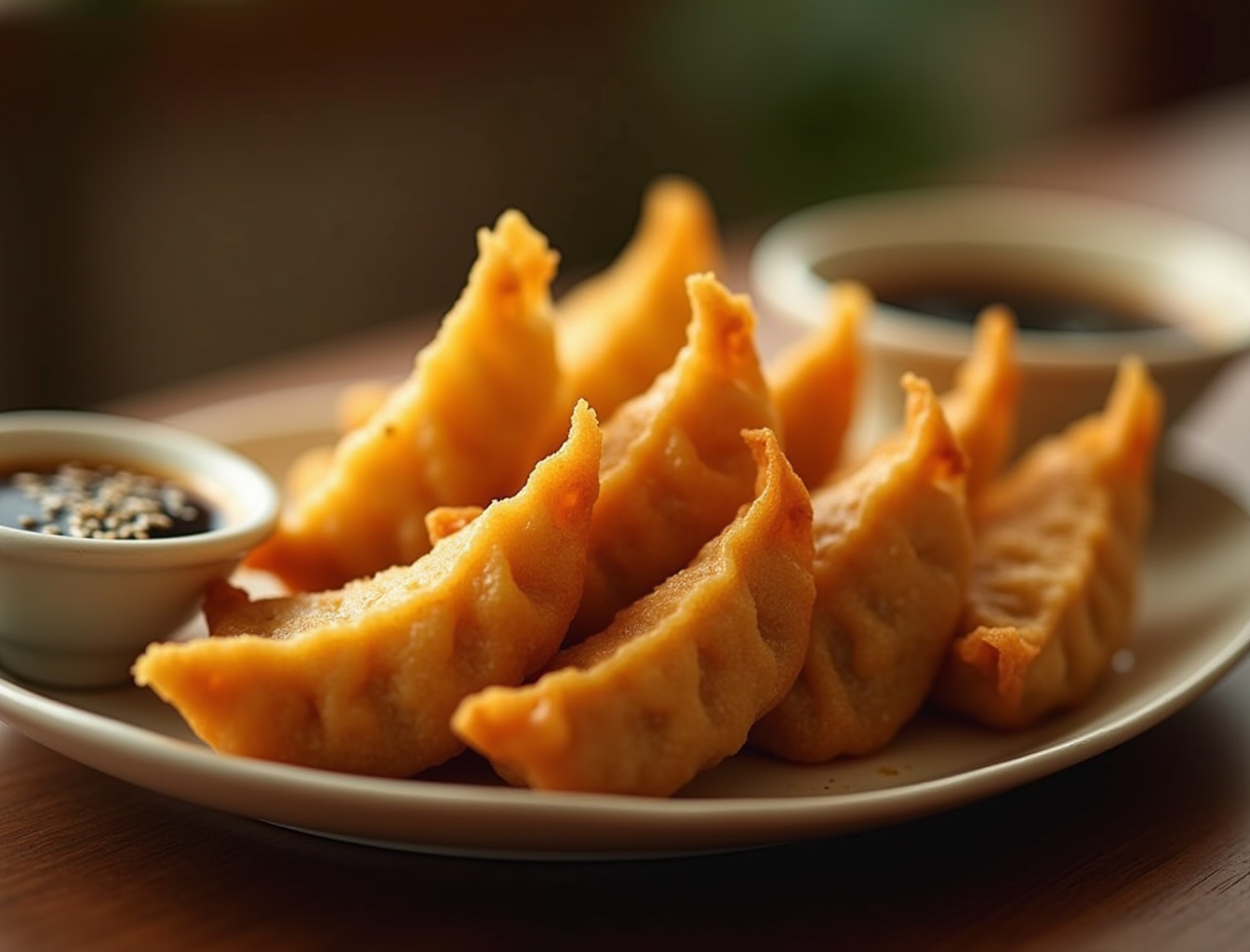 Air Fryer Dumplings and Gyoza (Crispy Bottoms, No Steaming Required)