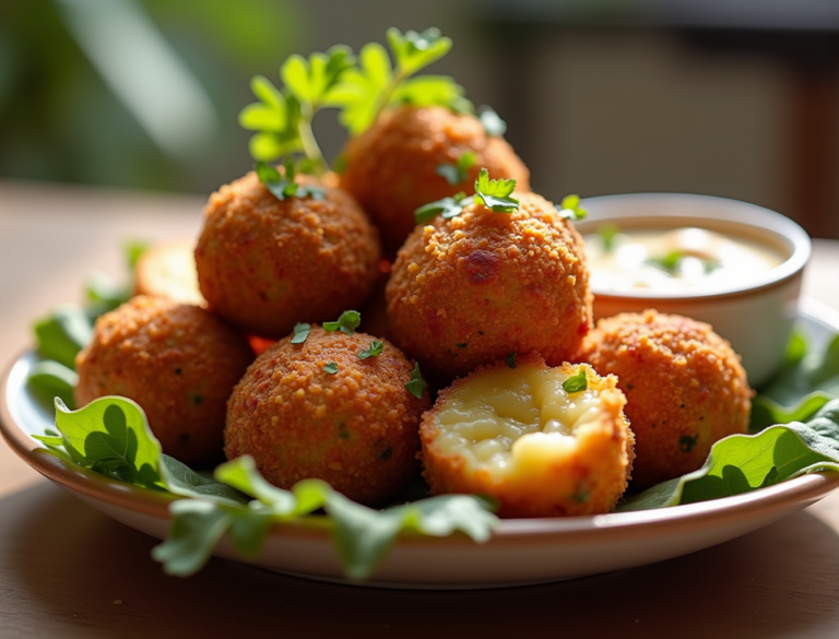 Air Fryer Falafel (Crispy Outside, Tender Inside — No Deep Frying)