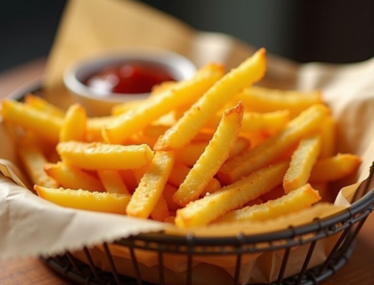 Air Fryer French Fries Recipe | Crispy & Golden in 20 Minutes!