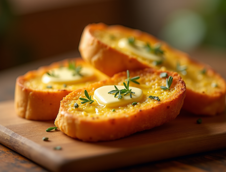 Air Fryer Garlic Bread (Ready in 5 Minutes, Perfectly Crispy)