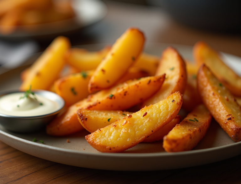 Air Fryer Potato Wedges (Crispy Outside, Fluffy Inside — Perfect Every Time)