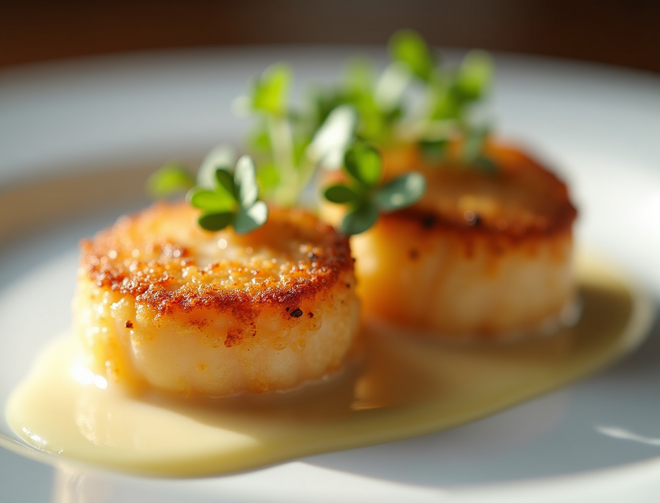 Air Fryer Scallops (Perfectly Cooked, Lemon Garlic Butter — 10 Minutes)