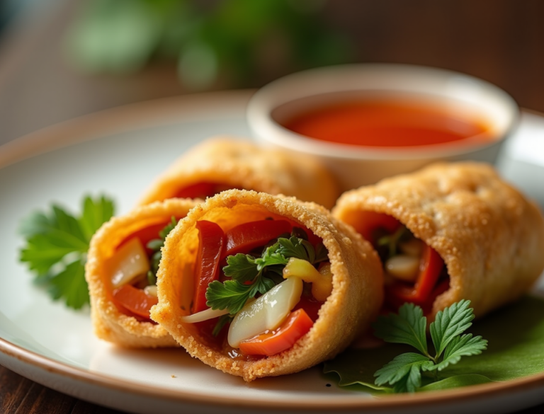 Air Fryer Spring Rolls (Shatteringly Crispy — Frozen or Homemade)