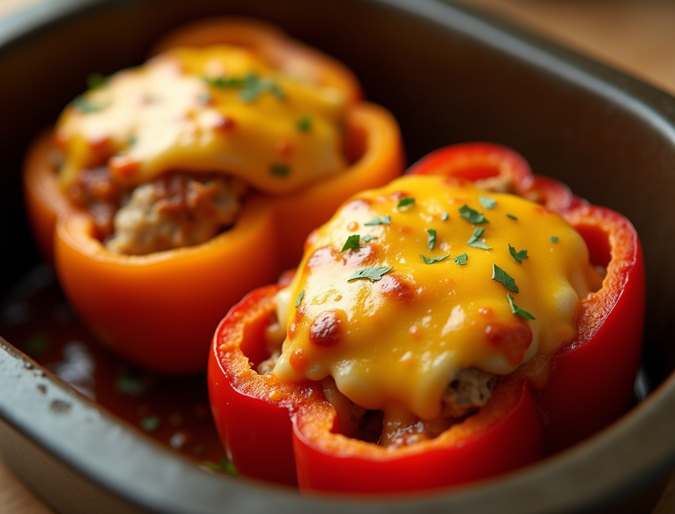 Air Fryer Stuffed Peppers (30-Minute Weeknight Dinner)