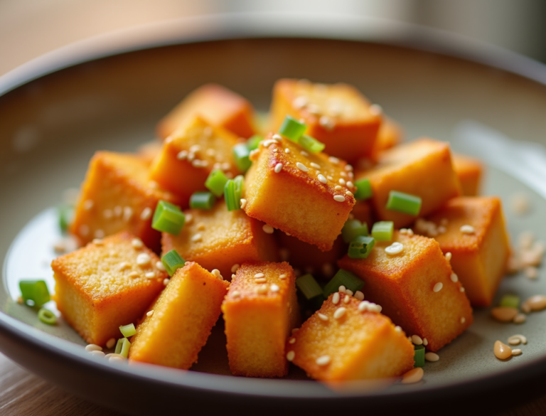 Air Fryer Tofu | Crispy, Healthy Vegan Recipe