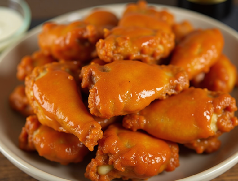 Air Fryer Hot Wings: Restaurant-Style Crispy Wings With Buffalo Sauce