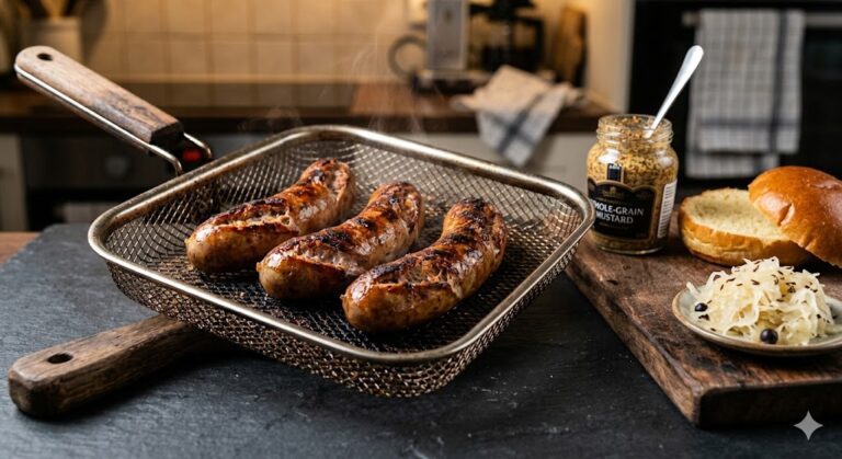 Air Fryer Bratwurst: German Sausage Without a Grill