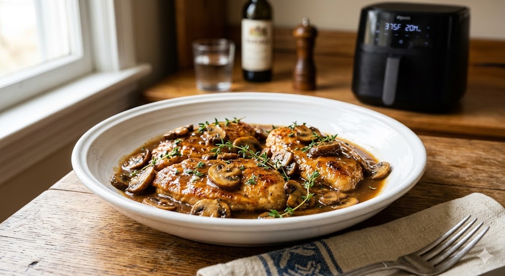 Air Fryer Chicken Marsala: Italian-American Classic Made Easy