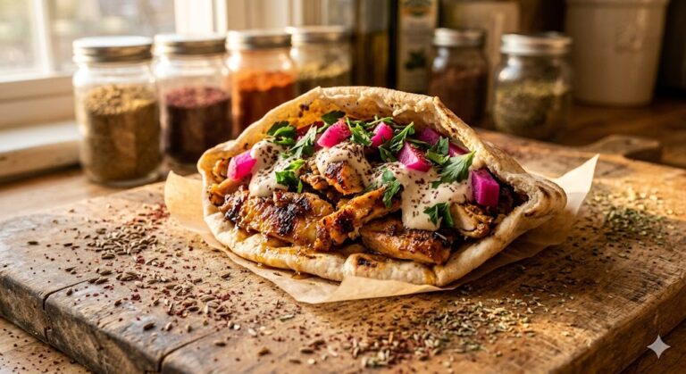 Air Fryer Chicken Shawarma: Middle Eastern Street Food Fast