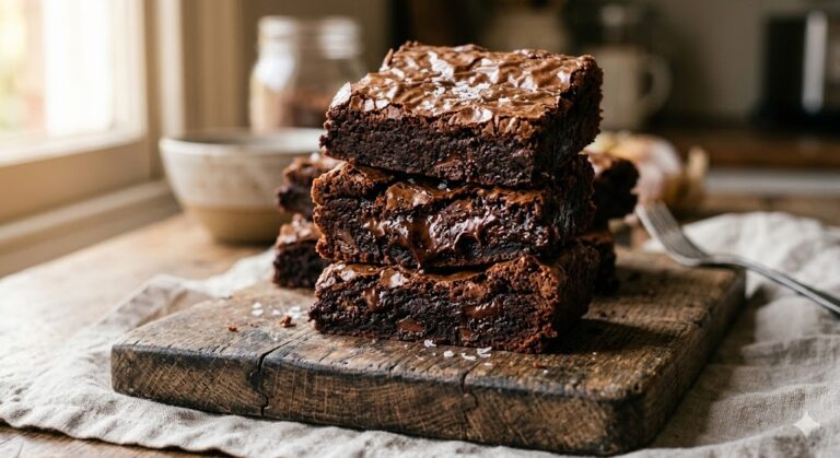 Air Fryer Brownies: Fudgy Center, Crispy Edges