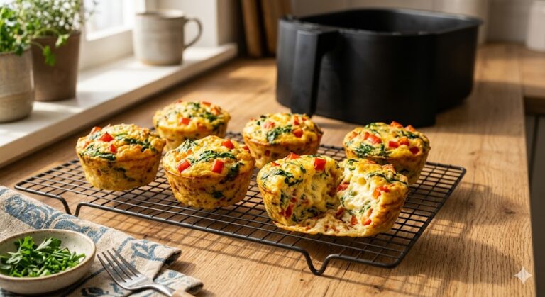 Air Fryer Egg Muffins: Portable Protein-Packed Breakfast